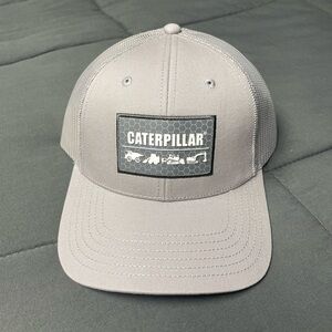 NWT Unreleased Caterpillar Gray Mesh Cap